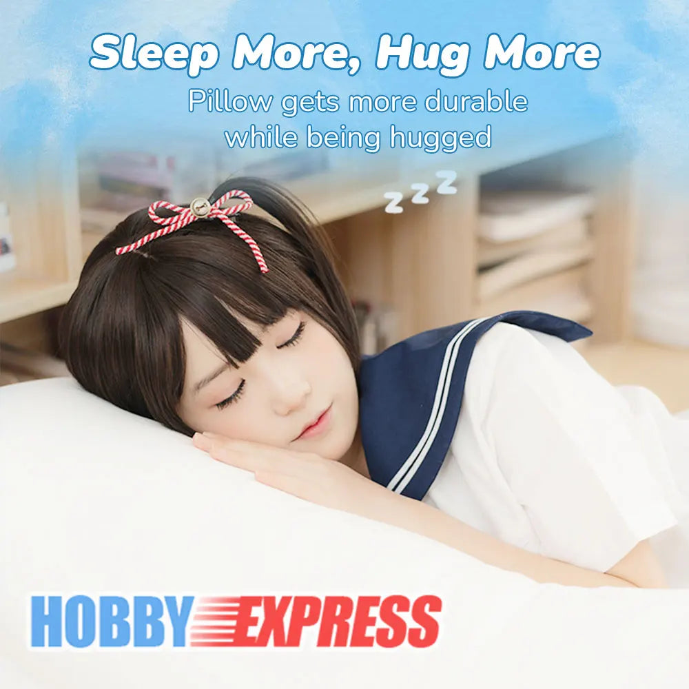 Hobby Express 150x50cm Dakimakura Algodón almohada interior Rectángulo Blanco Accesorios de dormitorio Interior Almohada interior Cuerpo