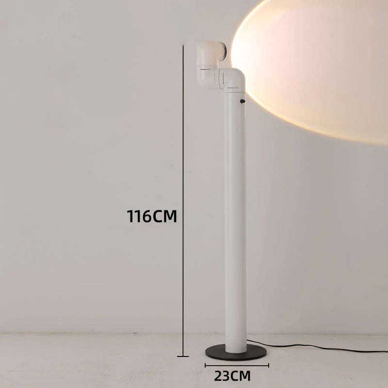 Spanish Designer Tatu Floor Lamp Creative Tube Floor Lamp For Villa Parlor Study Room Indoor Decor LED Bedroom Bedside Lamp