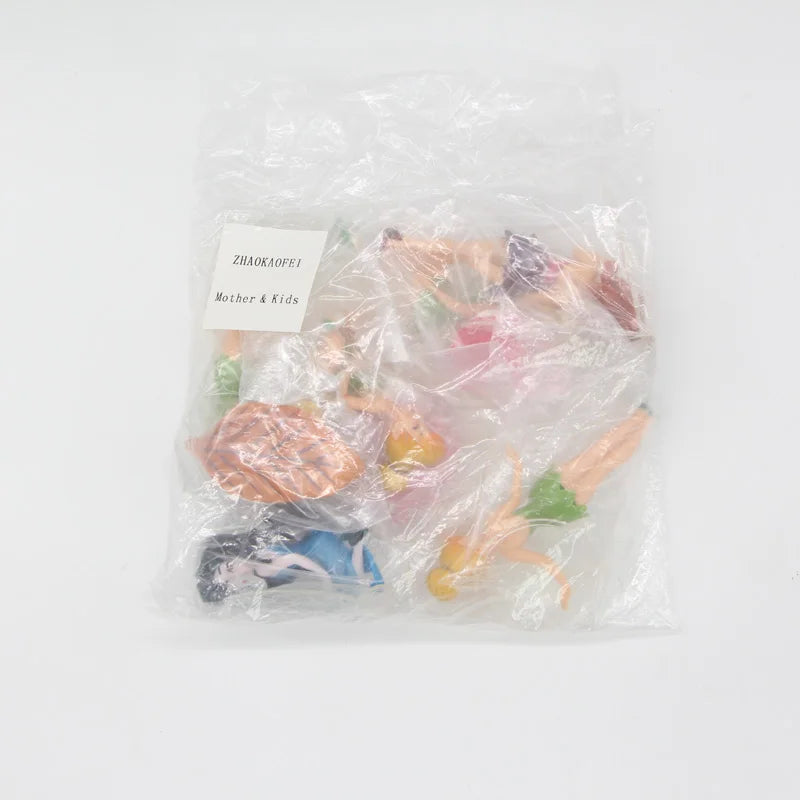 6 copë/Set anime Tinkerbell Fairy Tales Vajzat Tinker Bell PVC Figurat e Veprimit Lodra