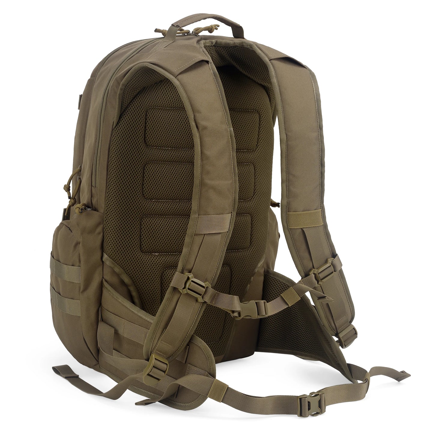 תרמיל טקטי של MardingTop עם כיסוי גשם 35L תיק יום לגברים טרקים לדיג ספורט קמפינג טיולים 600D פוליאסטר