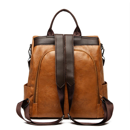 Moda anti-furt femei rucsacuri celebre brand de înaltă calitate PU din piele PU rucsac doamne cu capacitate mare de umăr genți de mână