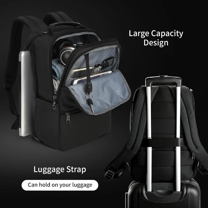 Lebenslange Garantie-Reise-Rucksack für Männer 14-15.6-19 '' Laptop Rucksack männlicher Business-Rucksacktasche für die Schule Mochila Maskulina