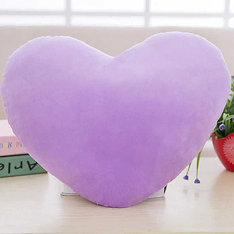 1PC Doll Toy Pillow Red Love Heart Forme en peluche en peluche Pp Coton Coton Décoration Decoration Soft Wedding Decor Lover Kid Gift
