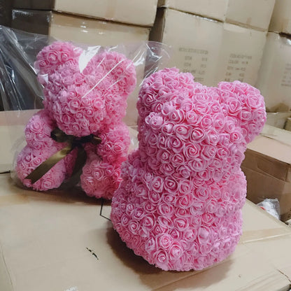 50/100/200/500pcs 3cm skum rose for bjørn kunstige blomster