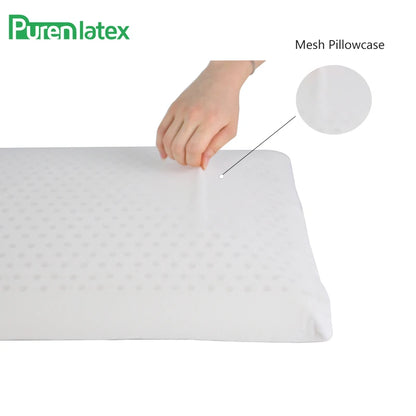 PURENLATEX 60*40*7 Tailandia Látex natural de la almohada de almohada de almohada de la columna