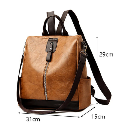 Moda anti-furt femei rucsacuri celebre brand de înaltă calitate PU din piele PU rucsac doamne cu capacitate mare de umăr genți de mână