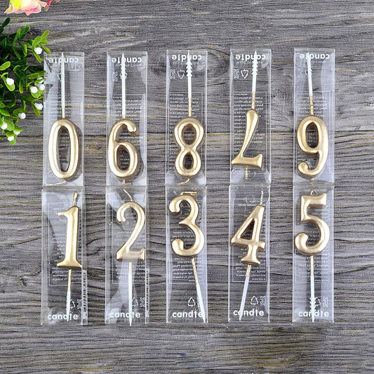 1ps Gold Happy Birthday Numero Candele torta 0 1 2 3 4 5 6 7 8 9 Topper Topper RAGAZZATI RAGAZZATI BAMBINO BABBINO PER CAMPERE DEGIZIONI