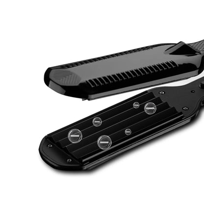 Controle de temperatura corrugada Curling alisador crimper crimpador macio ondas pequenas ondula