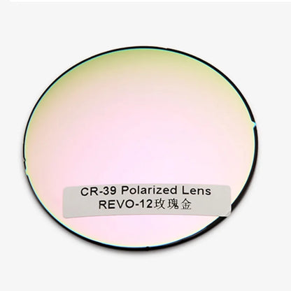 עדשות Custom1.50 מרשם CR-39 משקפי שמש משקפי שמש ורד זהב שרף שרף שרף גברים משקפיים מקוטבות UV400