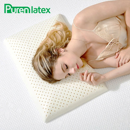 PURENLATEX 60*40*7 Tailandia Látex natural de la almohada de almohada de almohada de la columna