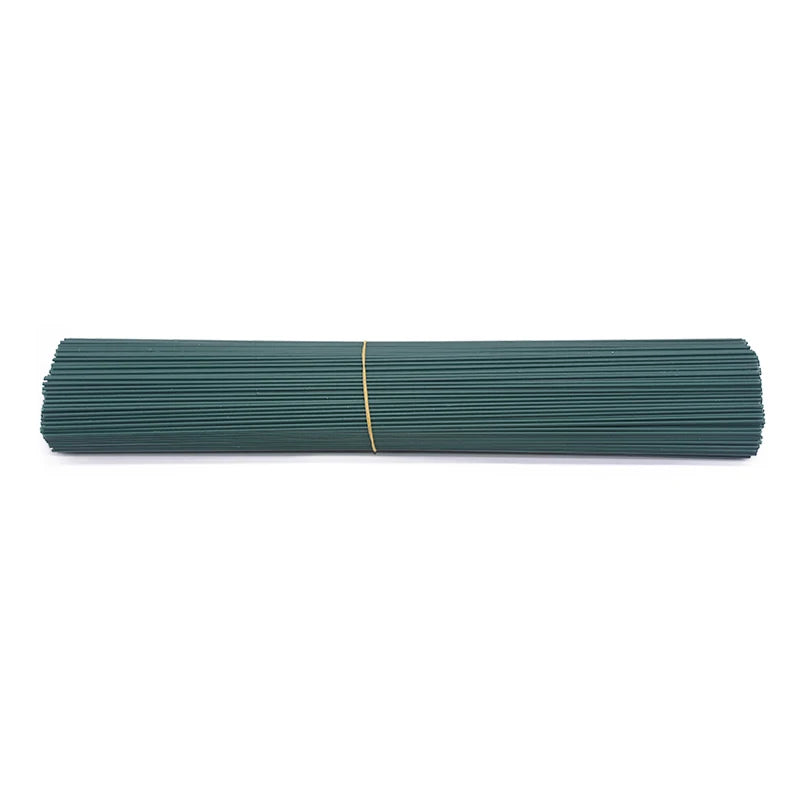 20pcs 15/25/40cm Artificial Green Flower Haste Diy Material Floral