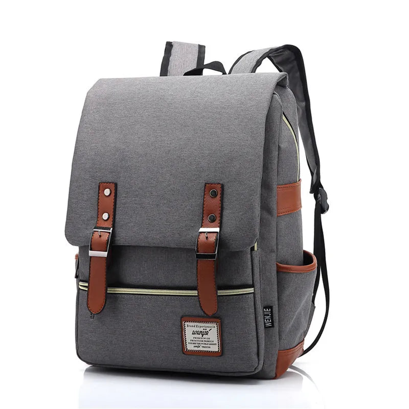 Vintage unisex oxford waterdichte rugzakken grote capaciteit mannen reistas dames studenten schoolboeken 16 inch laptop rugzak