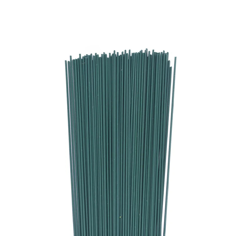 20pcs 15/25/40cm Artificial Green Flower Haste Diy Material Floral