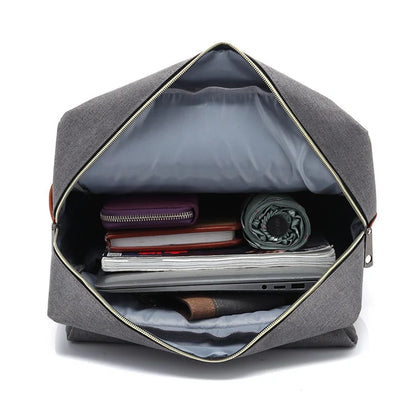 Vintage unisex oxford waterdichte rugzakken grote capaciteit mannen reistas dames studenten schoolboeken 16 inch laptop rugzak