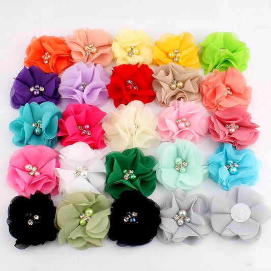 10 copë 2 "35Colors Mini byrynxhyk Lule për ftesën e dasmës Lule artificiale për dekorimin e veshjes