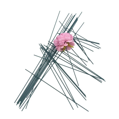 20pcs 15/25/40cm Artificial Green Flower Haste Diy Material Floral