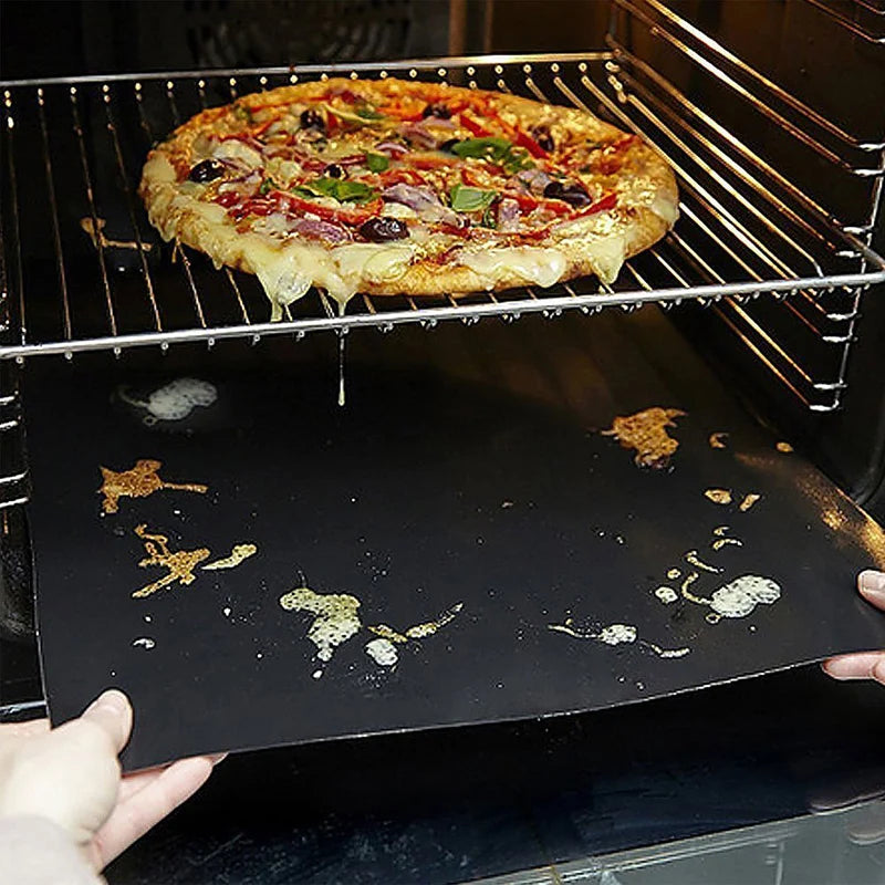 0,25 mm BBQ Grill Mat -sarja, 100% tarttumattomat leivontamatot - toimii kaasulla, hiilellä, sähkögrillillä ja muillakin - grillityökaluilla