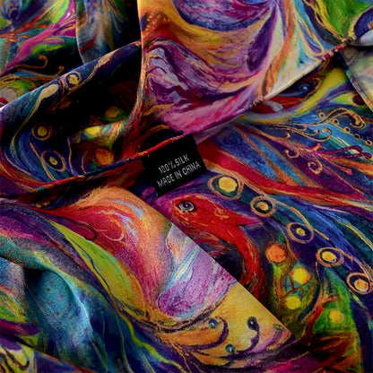 [BYSIFA] Nuovo scialle di sciarpa di seta pura di lusso Donne Spring Autumn Autunno Long Ladies Brand 100% SCARF FOULARD DI SALK 175*52CM