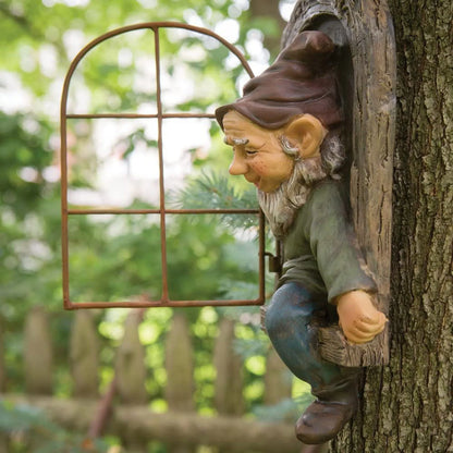 Nain vieil homme statue décoration de jardin sculptures résine
