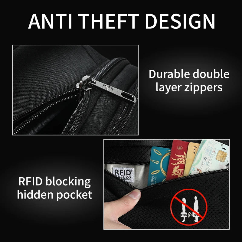Lebenslange Garantie-Reise-Rucksack für Männer 14-15.6-19 '' Laptop Rucksack männlicher Business-Rucksacktasche für die Schule Mochila Maskulina