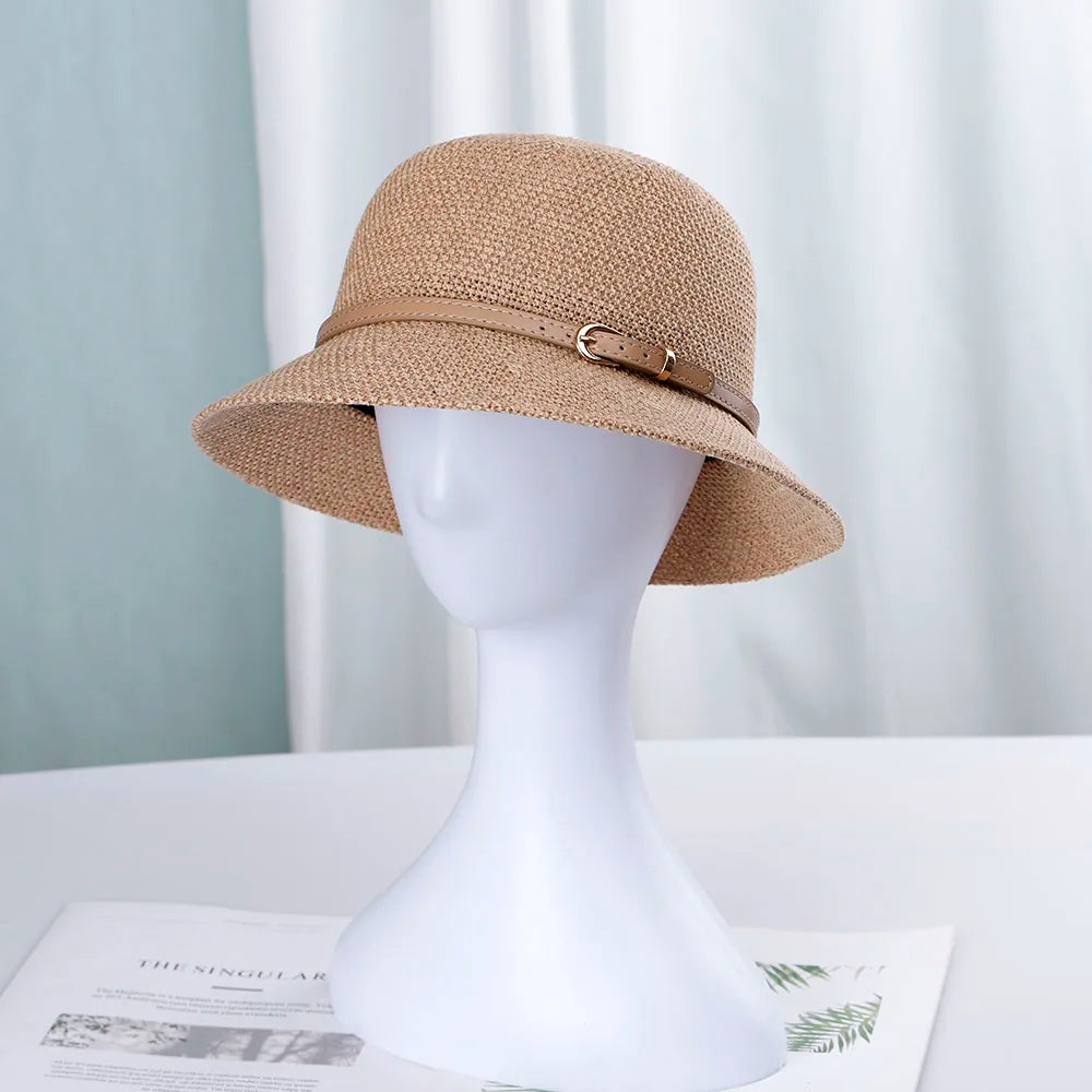 2022 Kesä hattu Naisten korkki Straw Hat Hip Hop Caps Sun Hatut kauhan hattu Men ulkomaalainen kalastajan hattu Panama Designer Bucket Hat