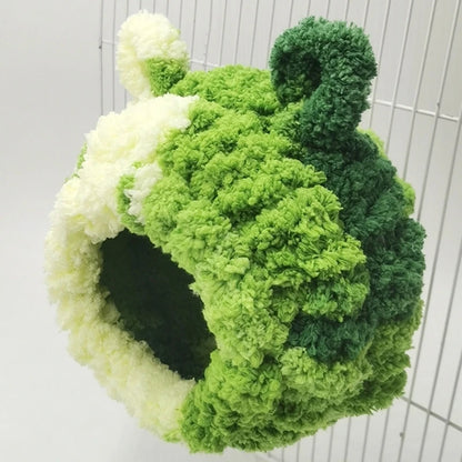 Fuglar hreiður páfagaukar Plush Nest Hanging Tree Hous