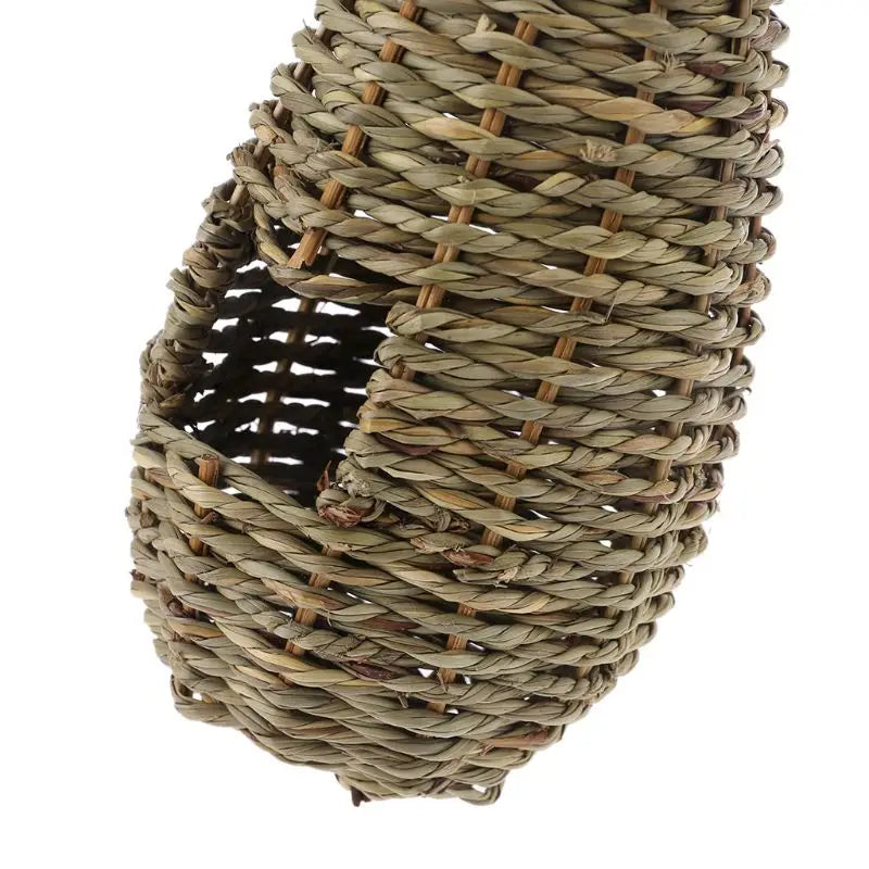 Visící ptačí dům Natural Fiber Finch ptačí hnízdo chata venkovní klece úkryt úkryt úkrytu
