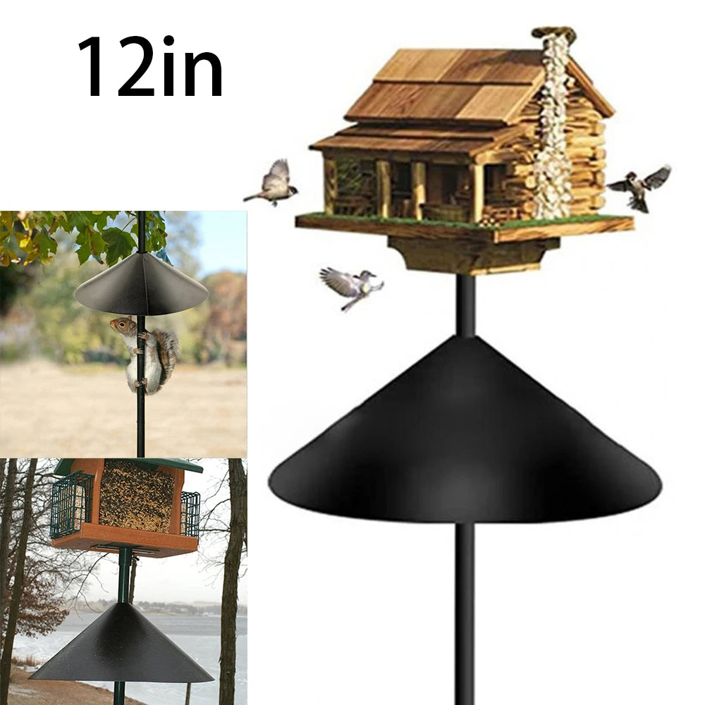 Universal Wrap Around Squirrel Baffle Anti Rust