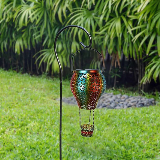 Lâmpada solar de lanterna solar de balão de ar quente
