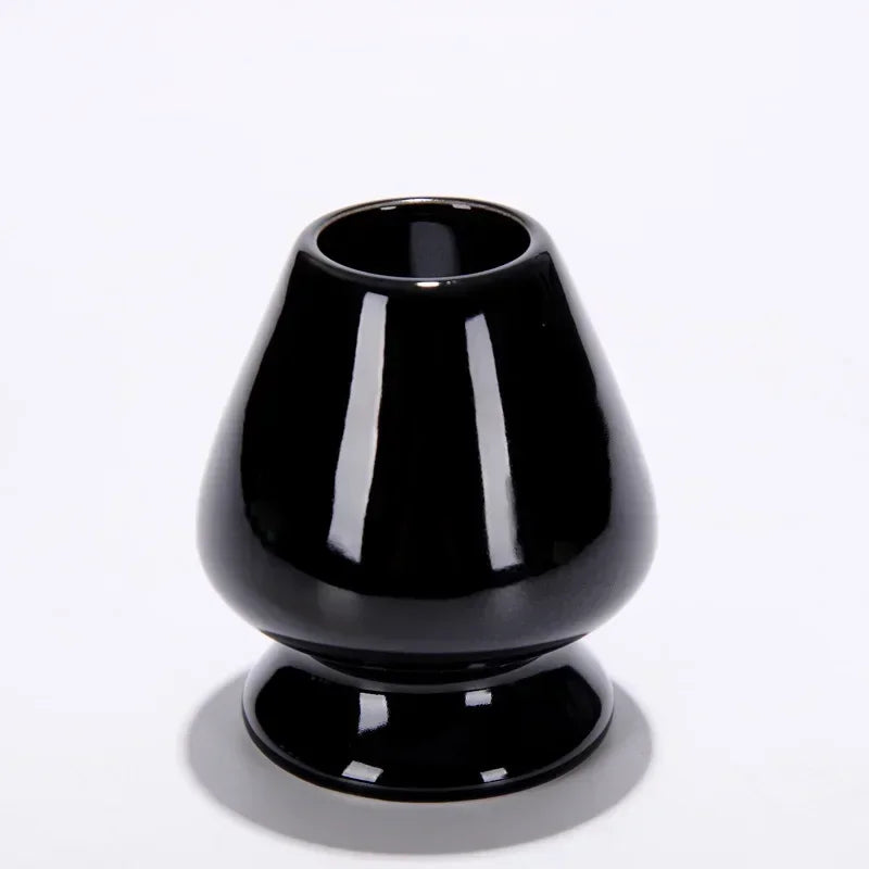 Japanese Ceramic Matcha Green Tea Chasen Holder Stand Bowl Bamboo Whisk Grinder Brushes Tea Tools Holder Tea Accessories Teaware