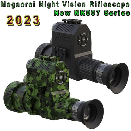 1080p Digital Night Vision Scope NK007Plus monokulaarinen 200-400M Infrapuna-videokamera ladattavalla akkulla ulkona metsästykselle