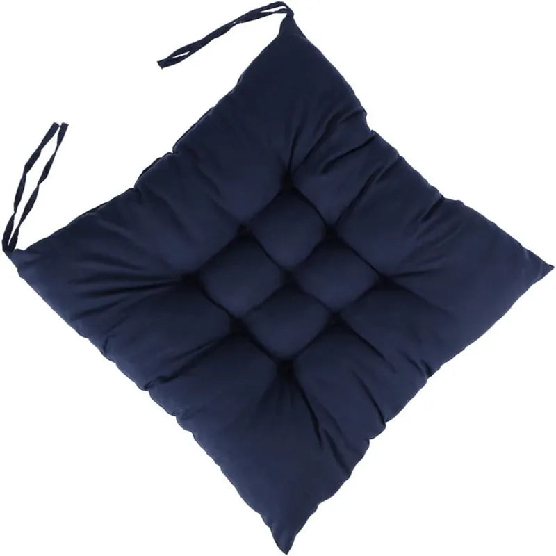 Firkantet stor stolpude med bånd ultra blød varm gulvpude til børn, der læser Nook Comfortable Square Seat Pushion JAF002