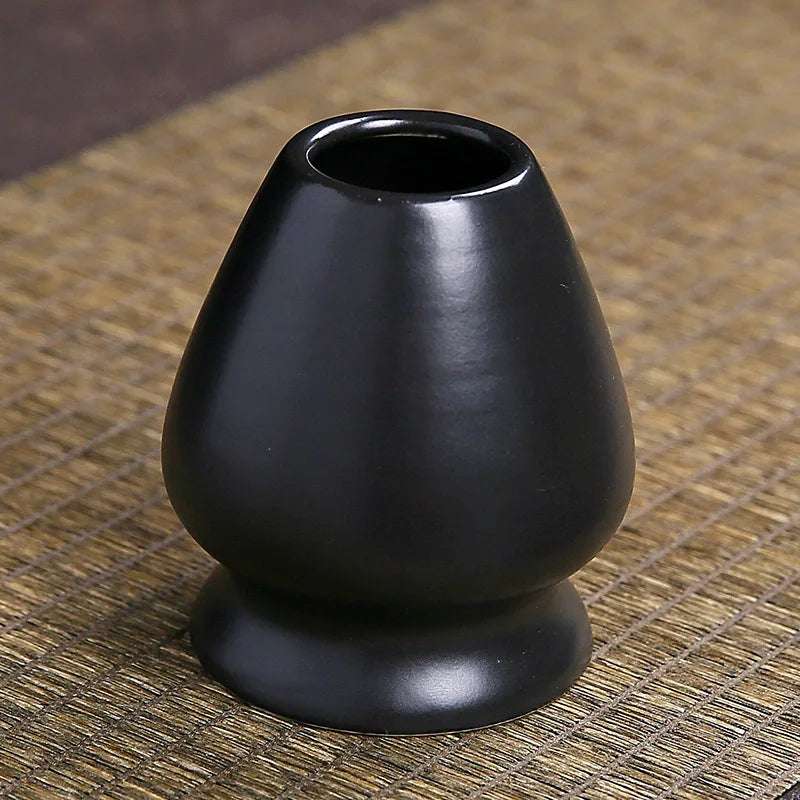 Japanese Ceramic Matcha Green Tea Chasen Holder Stand Bowl Bamboo Whisk Grinder Brushes Tea Tools Holder Tea Accessories Teaware
