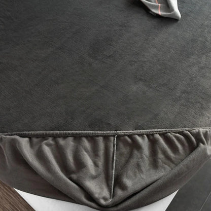 Aksamitne materace pokrowce na zimowy ciepły aksamitny materiał wyposażony arkusz ciepły materiał pokrowca Mattress Protector na 90 x 200 cm