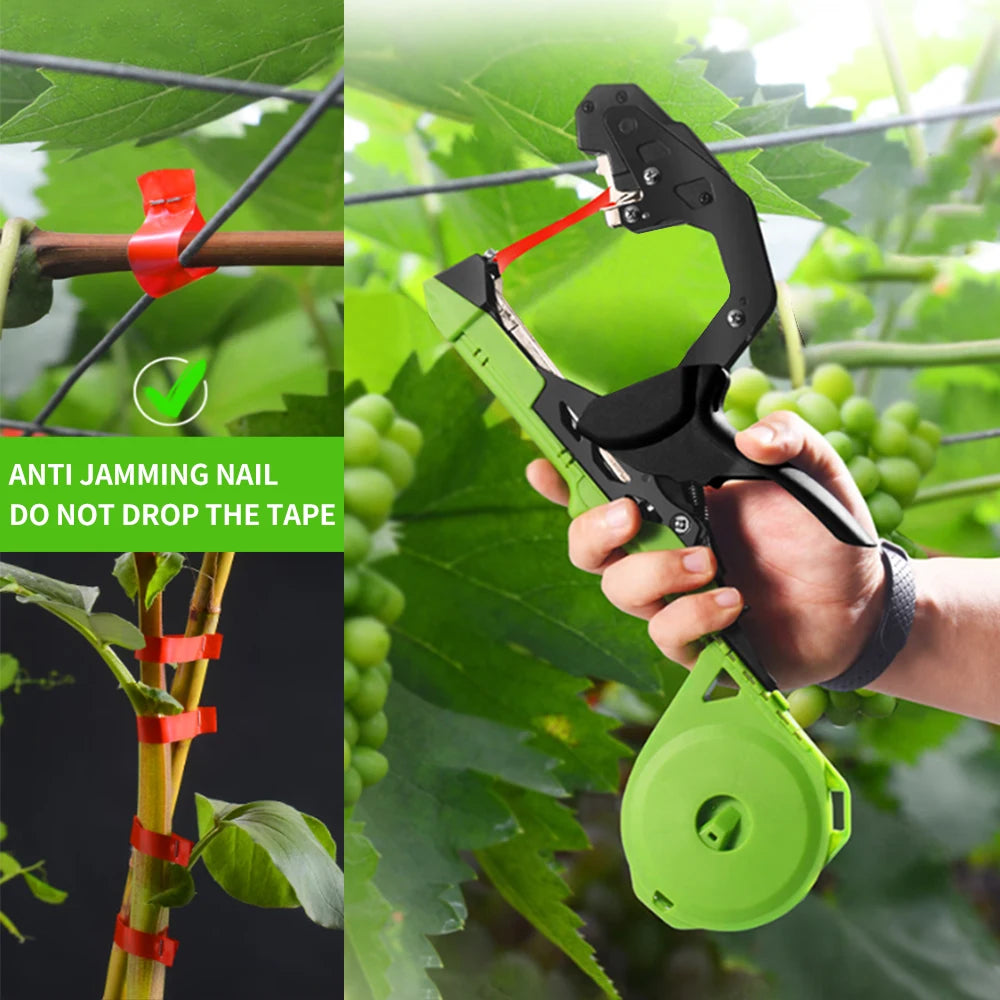 Drtools ny albue stor mund landbrugsfrugt og vegetabilsk håndbinding bindende maskine tapener bånd bindende haveværktøjer2023