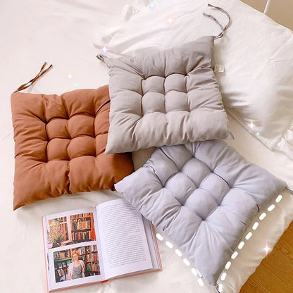 Chaise douce coussin du bureau à domicile canapé-siège coussins hanche coussin handren dossier lombaire coussinet de siège plaque de siège mat 40x40cm cojines 방석
