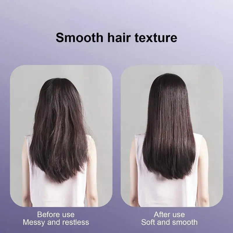 Mini Ferramentas de estilo de cabelo de pente quente de alisador de cabelo