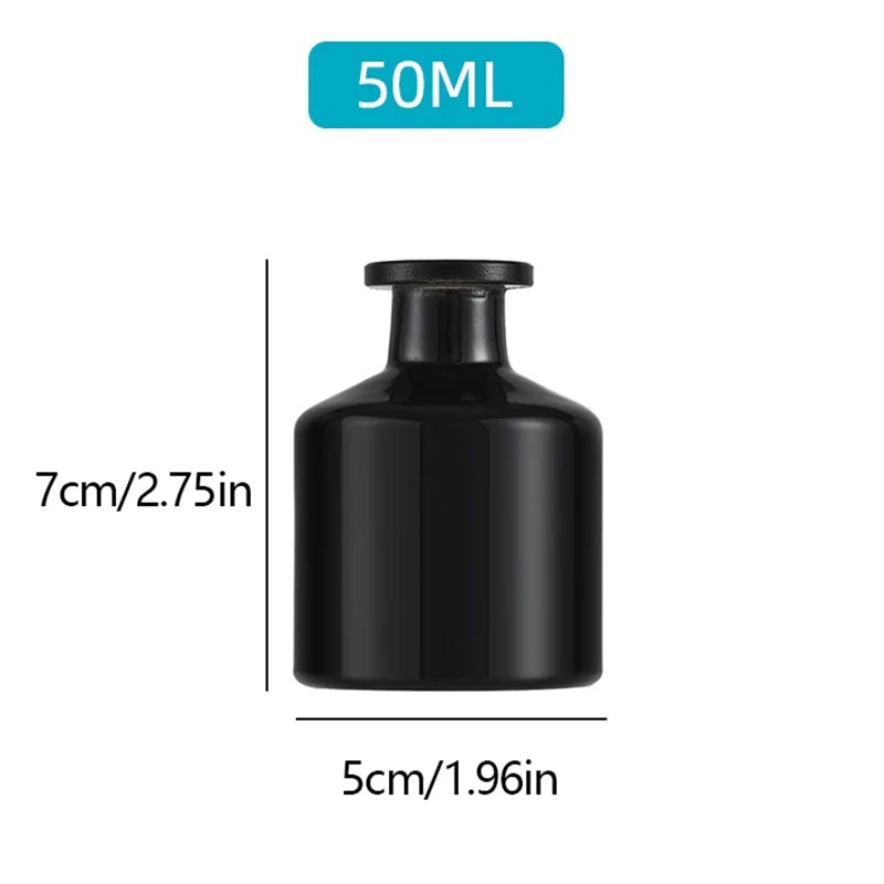 50ml acasă difuzor sticla de sticlă aromaterapie difuzoare de sticlă Difuzori de sticla de burtă mare sticlă difuzor sticla esențială