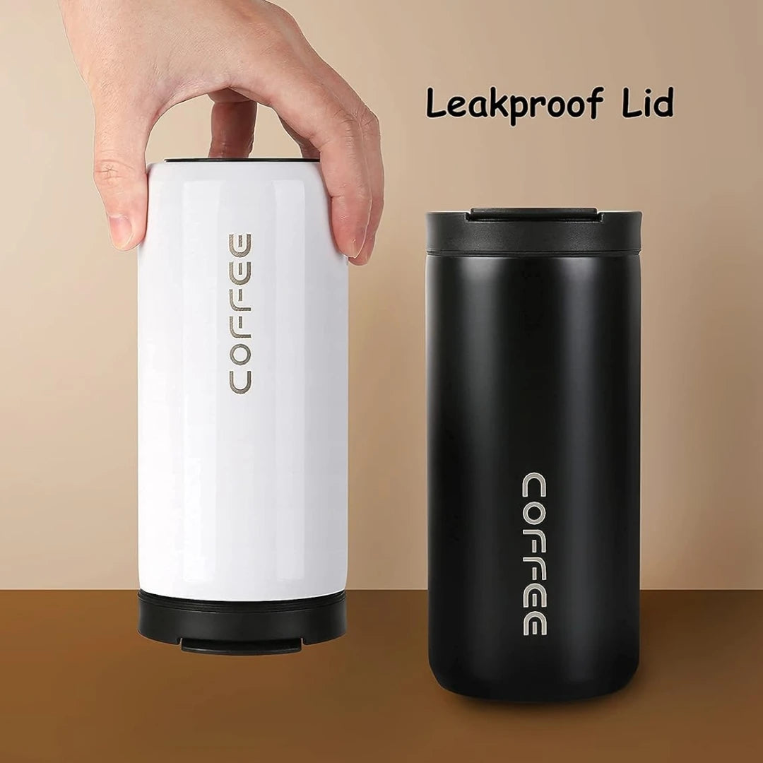 400ML Stainless Steel Coffee Thermos Bottle Thermal Mug Leakproof Car Vacuum Flasks Coffee Cup Travel Portable Insulated Bottles