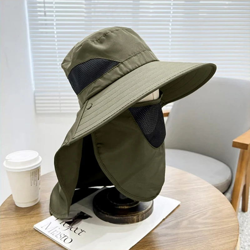 Sommerbeskyttende hatt utendørs camping solhatt kvinner s fotturbar solhatt