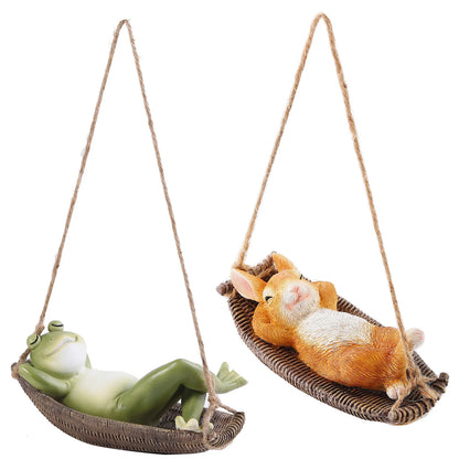 Creative Fons Fregs Cat Dog Resina mentir