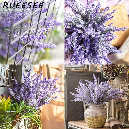 Lule artificiale të grumbulluara pako plastike livande bimë të rreme bimë martese