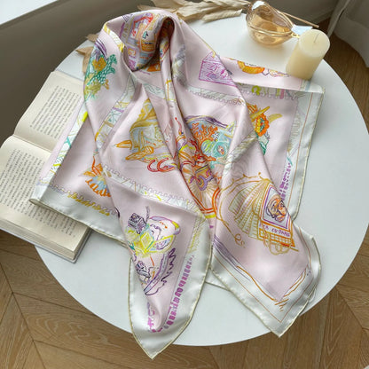 2023 Markë Air-Mez H ** Gratë luksoze Silk Twill Sam