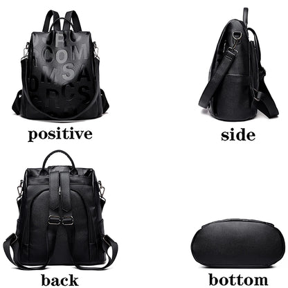 2022 Gratë e reja Backpack çanta të backpack-ut me cilësi të lartë të butë për vajza për vajza me kapacitet të madh Sac Backpack Udhëtimi