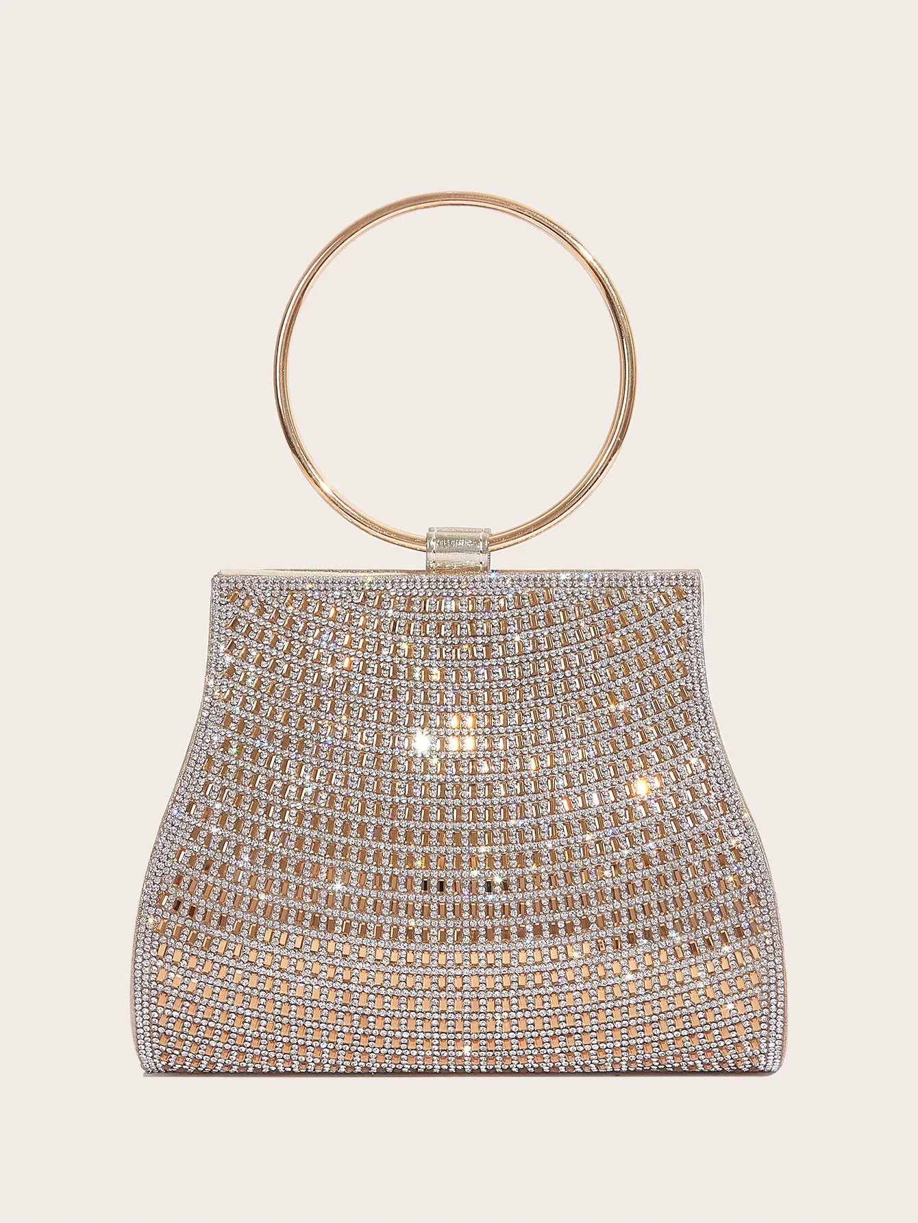 Demantur handtöskur rhinestones kvöldpokar brúðarstein