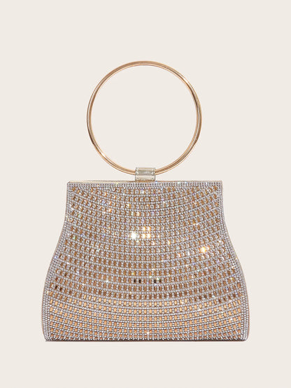 Demantur handtöskur rhinestones kvöldpokar brúðarstein