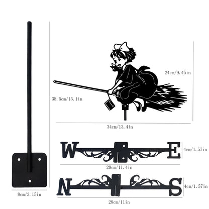 Magic Weathervane Silhouett