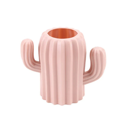 Morandi Plastic Vase Living Room Decoration Ornaments Modern Origami Plastic Vases for Flower Arrangements Home Decoration