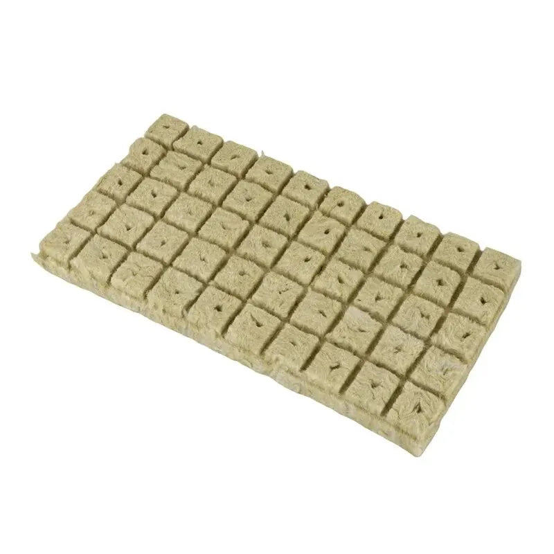 50pcs 25x25x25mm Stonewool Hydroponic Media Cubes Pflanzenwürfel Soilless Substrat ausgesät