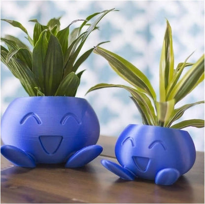 Oddish -Pflanzer Oddish Blumentopf Sukkulente Blumenkinder Pflanzentopf Pflanzer